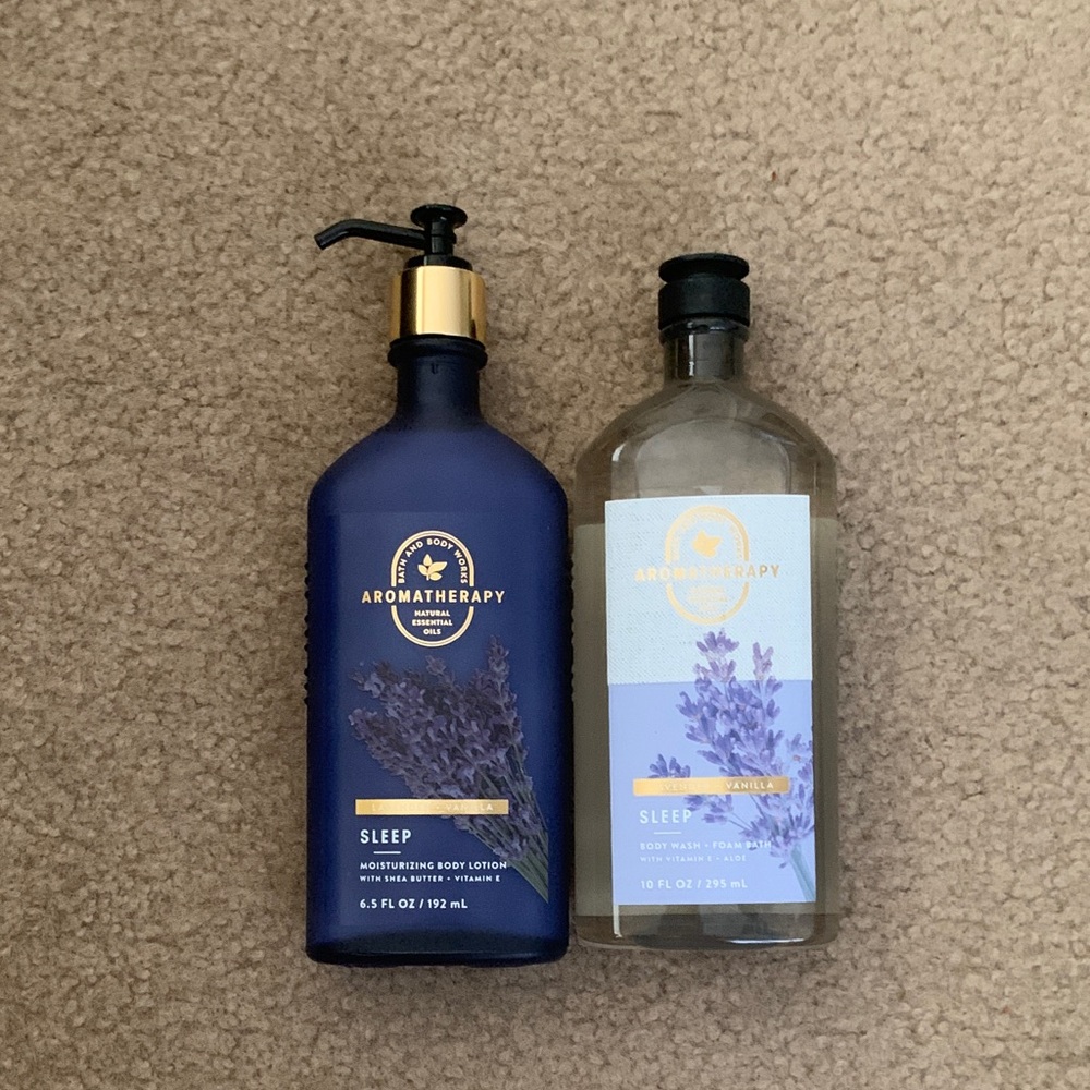therapy Aromatherapy Sleep Body Lotion & body wash